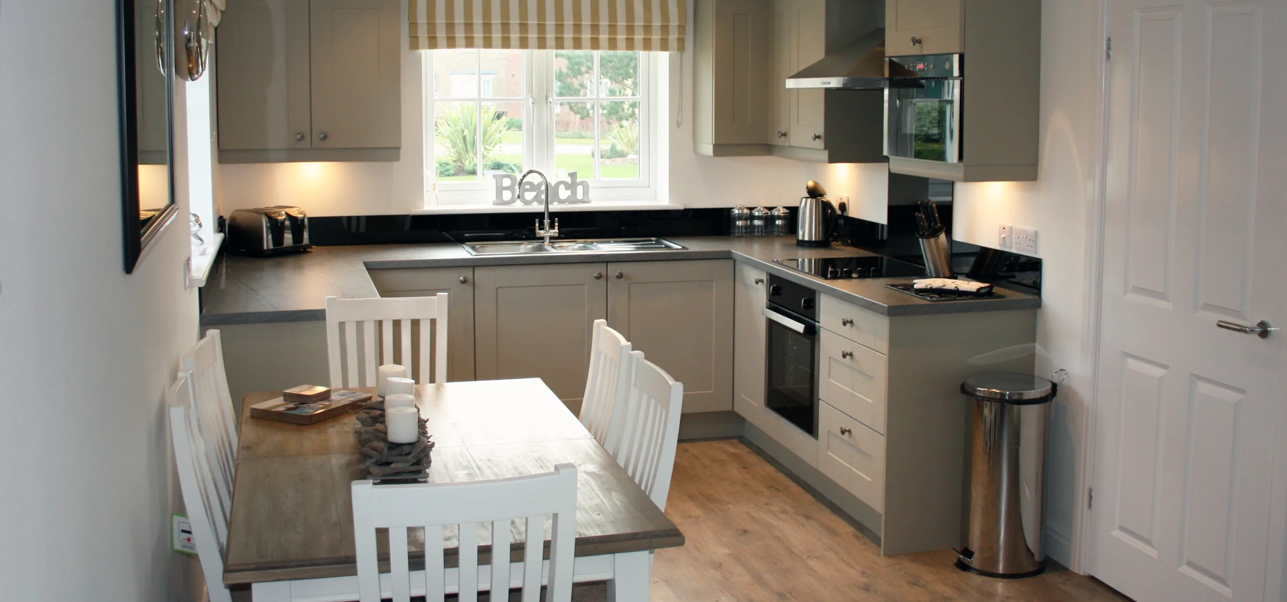 The Kitchen at Lovesea Lodge near Filey
